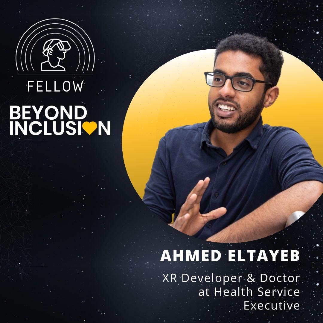 XR VR MR AR Ahmed Eltayeb as an XR Developer & Doctor at Health Service Executive