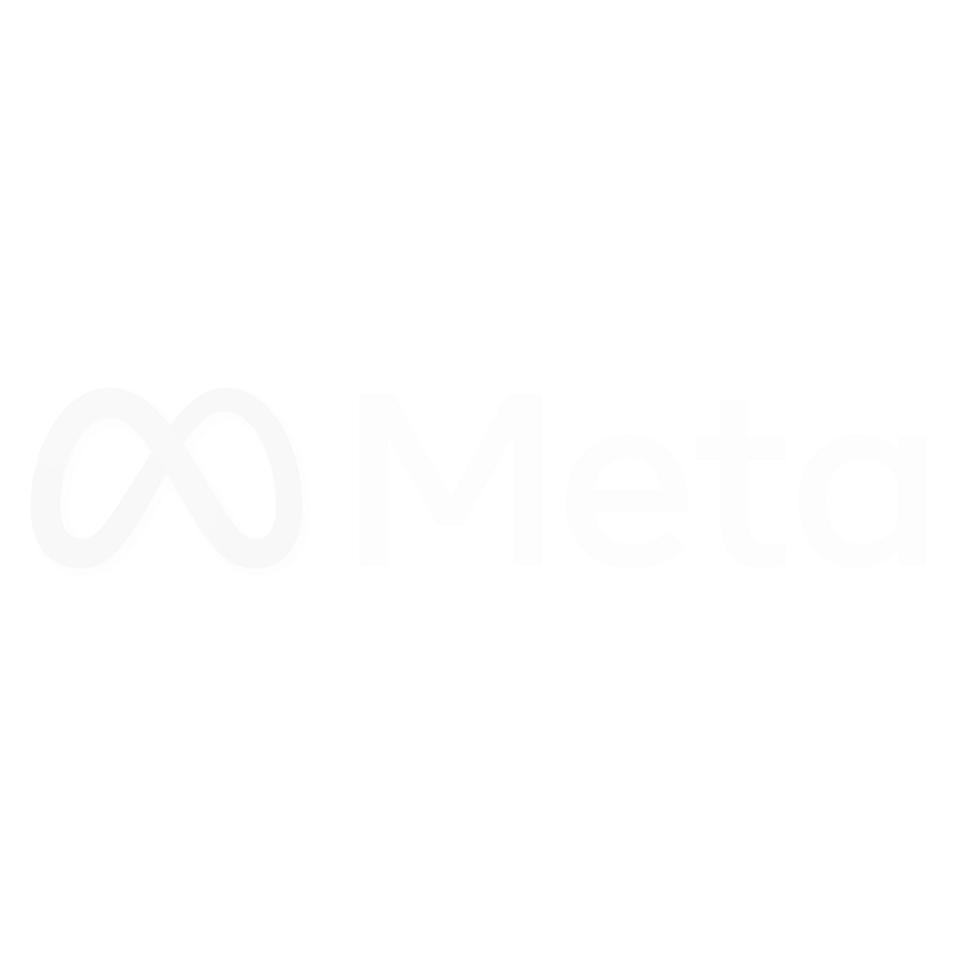 Meta logo white